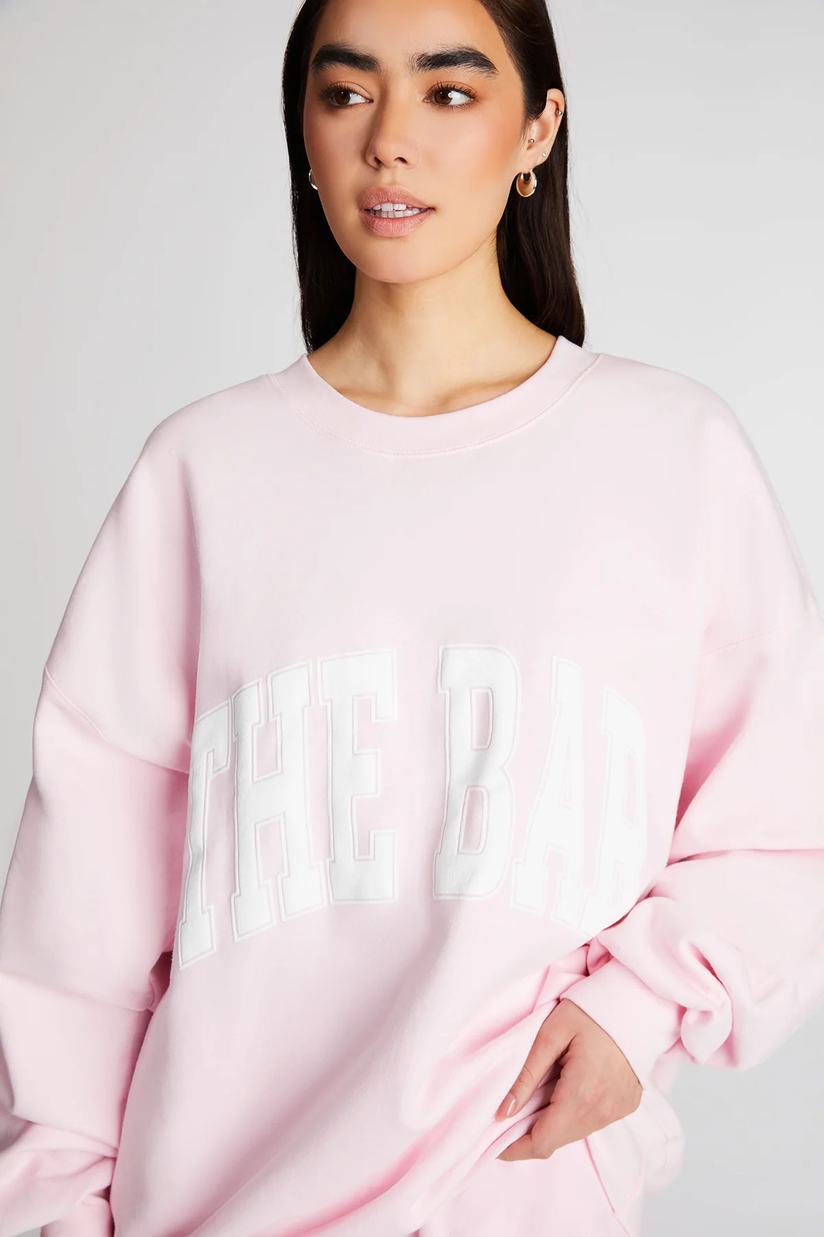 VARSITY SWEATSHIRT BLUSH | The Bar