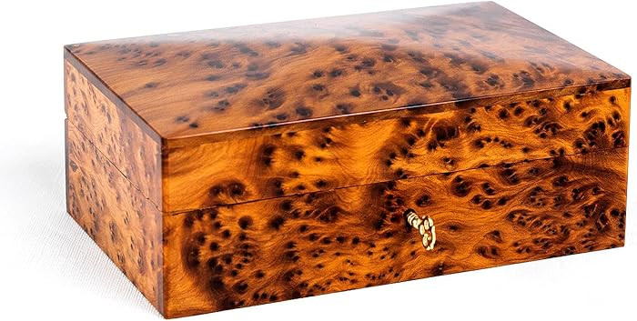 Hand Carved Wooden Multipurpose Keepsake Jewelry Decorative Art Box Storage Organizer (Large wood... | Amazon (US)