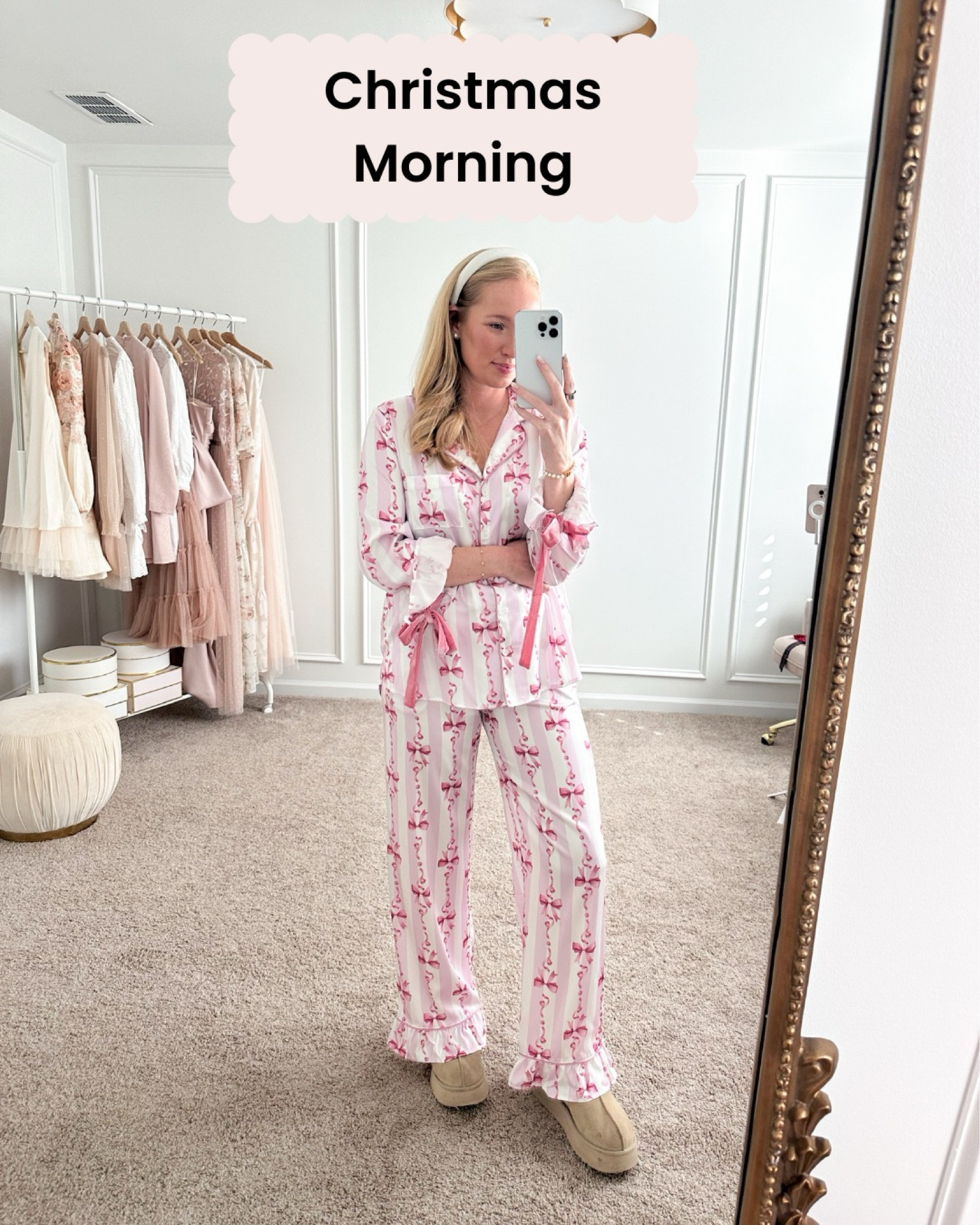 I’ve found the sweetest Christmas morning pjs! These would also make a great gift for her! Use my code Amandaj15 for 15% off. Pajamas // loungewear // girly gifts // holiday pajamas // shopavara 

#LTKGiftGuide #LTKHoliday #LTKSeasonal #LTKHoliday #LTKGiftGuide #LTKSeasonal