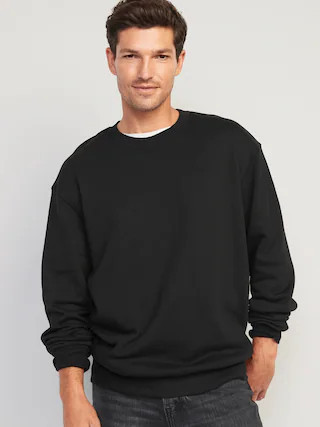 Loose Rotation Crew-Neck Sweatshirt | Old Navy (US)