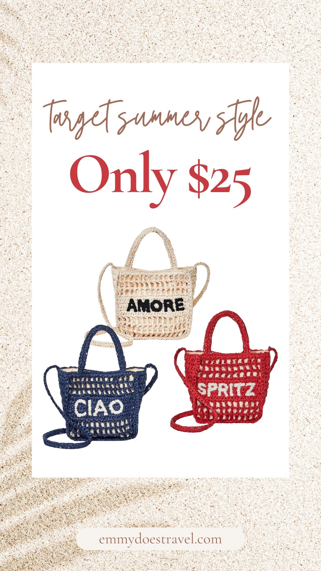 i’m obsessed with these little tote bags from target. def taking to mexico to use at the resort and 4th of july trip! perfect size phone, room key, and lip gloss and only $25.

#resortwear #4thofjuly

#LTKFindsUnder50 #LTKTravel #LTKSeasonal