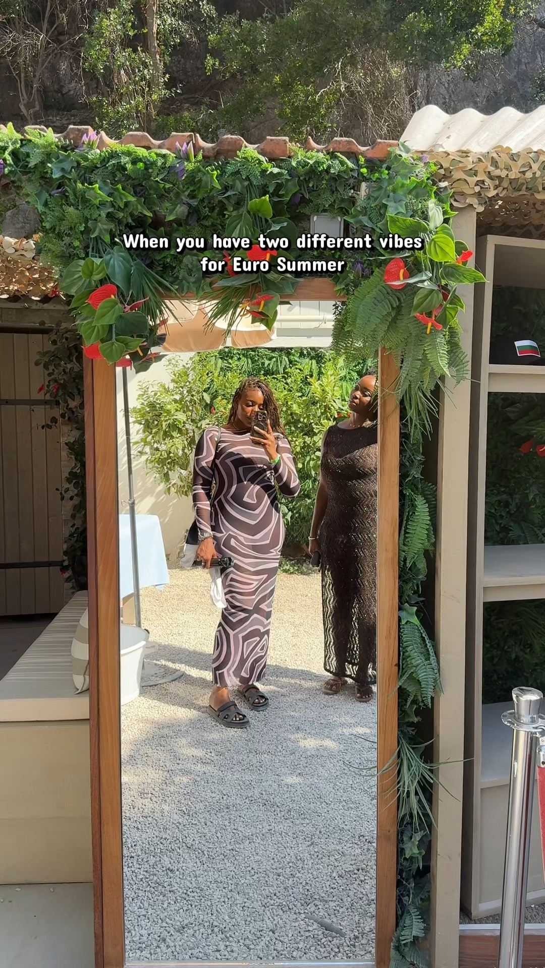 When you have different vibes for your euro summer vacation..! I am wearing a stunning mesh printed pucci dress and Steve Madden sandals. Love this statement summer night out outfit .. For more links to wedding guest dress summer, prime day deals, summer dresses, business casual workwear, country concert, bathing suits, bathroom decor, follow me on LTK! ✨

#LTKsummer #LTKdresses #LTKtravel