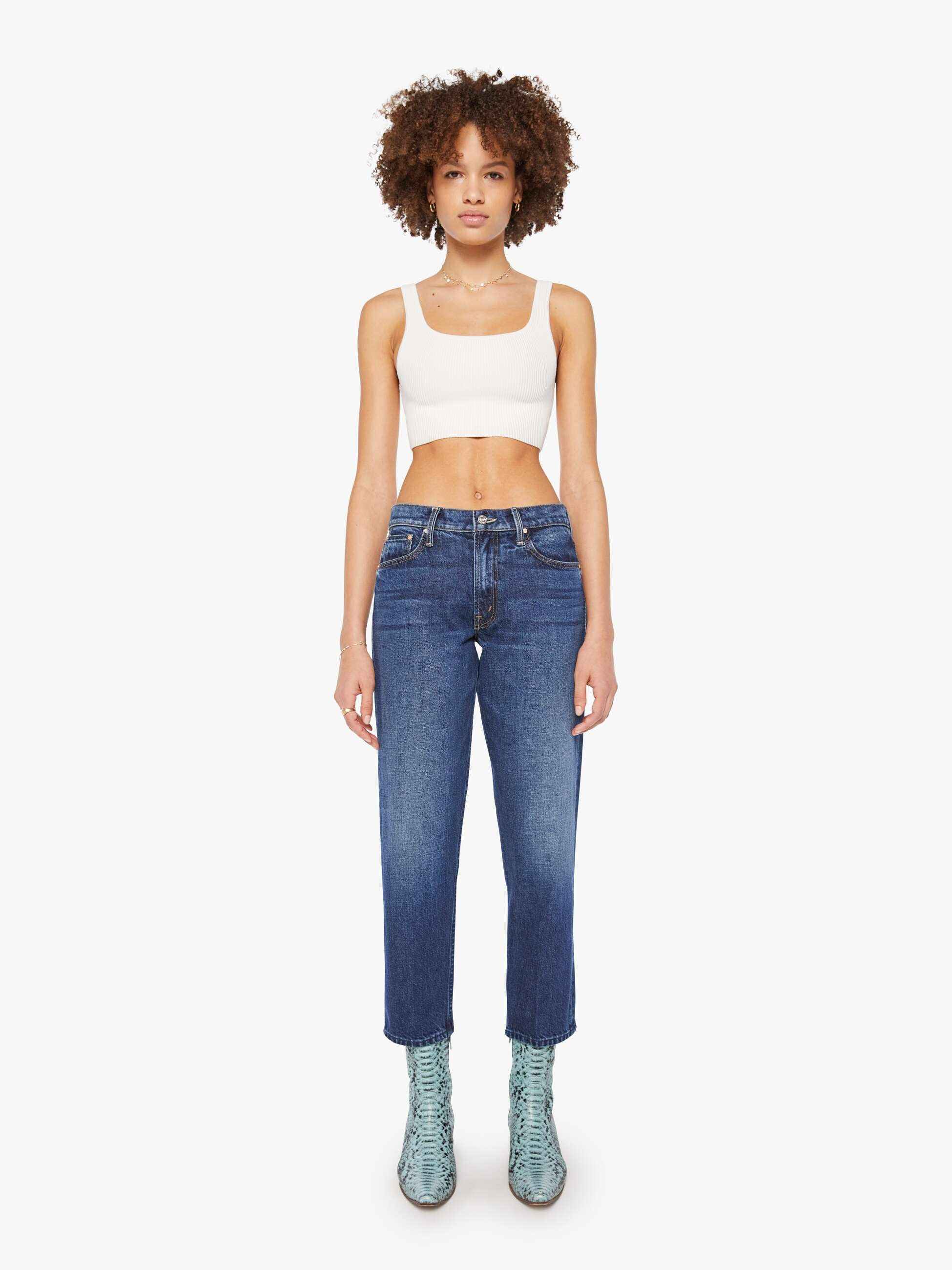 The Hot Rod Ankle - Unplugged | Mother Denim