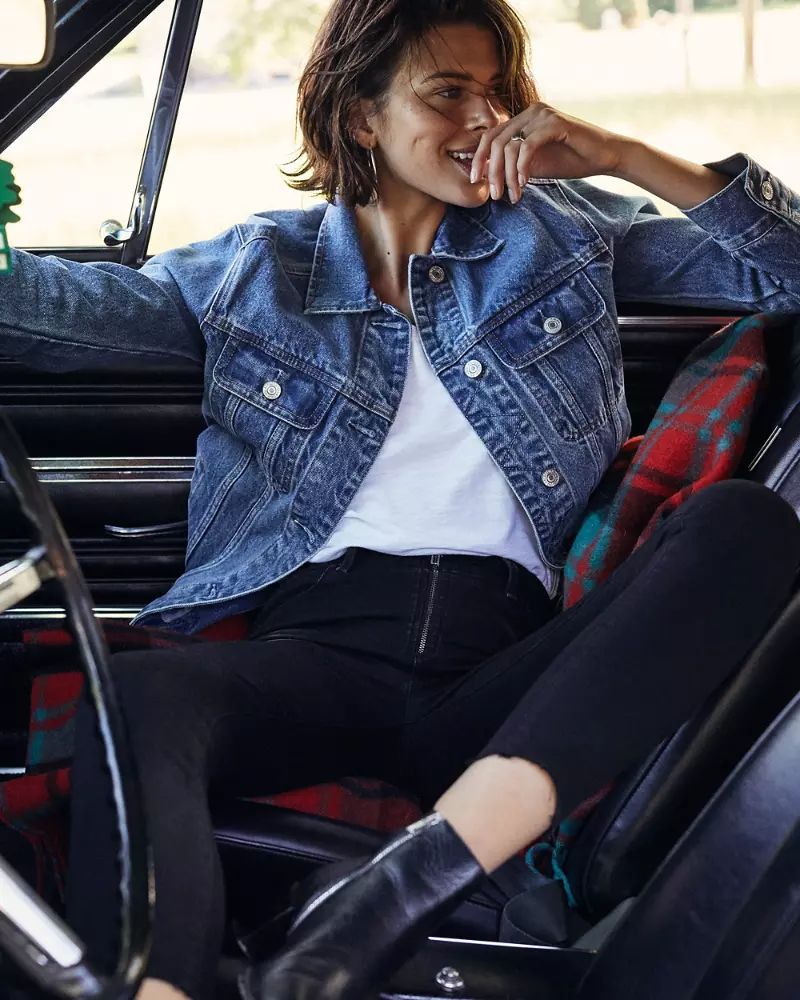 Oversized Denim Jacket | Abercrombie & Fitch US & UK