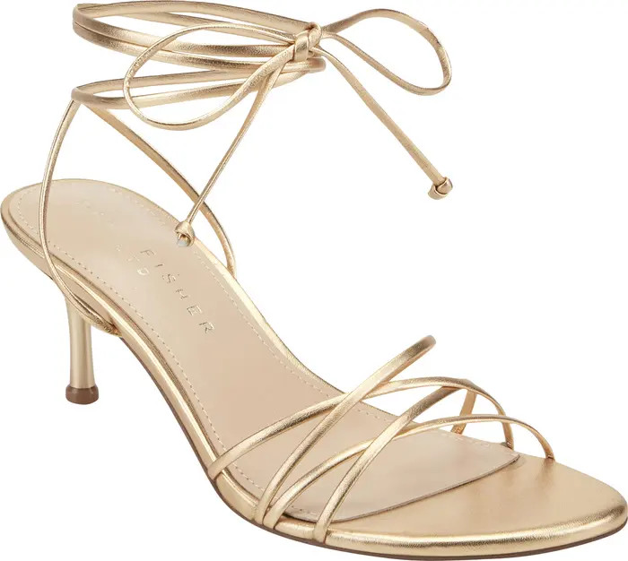 Gineva Ankle Wrap Kitten Heel Sandal (Women) | Nordstrom