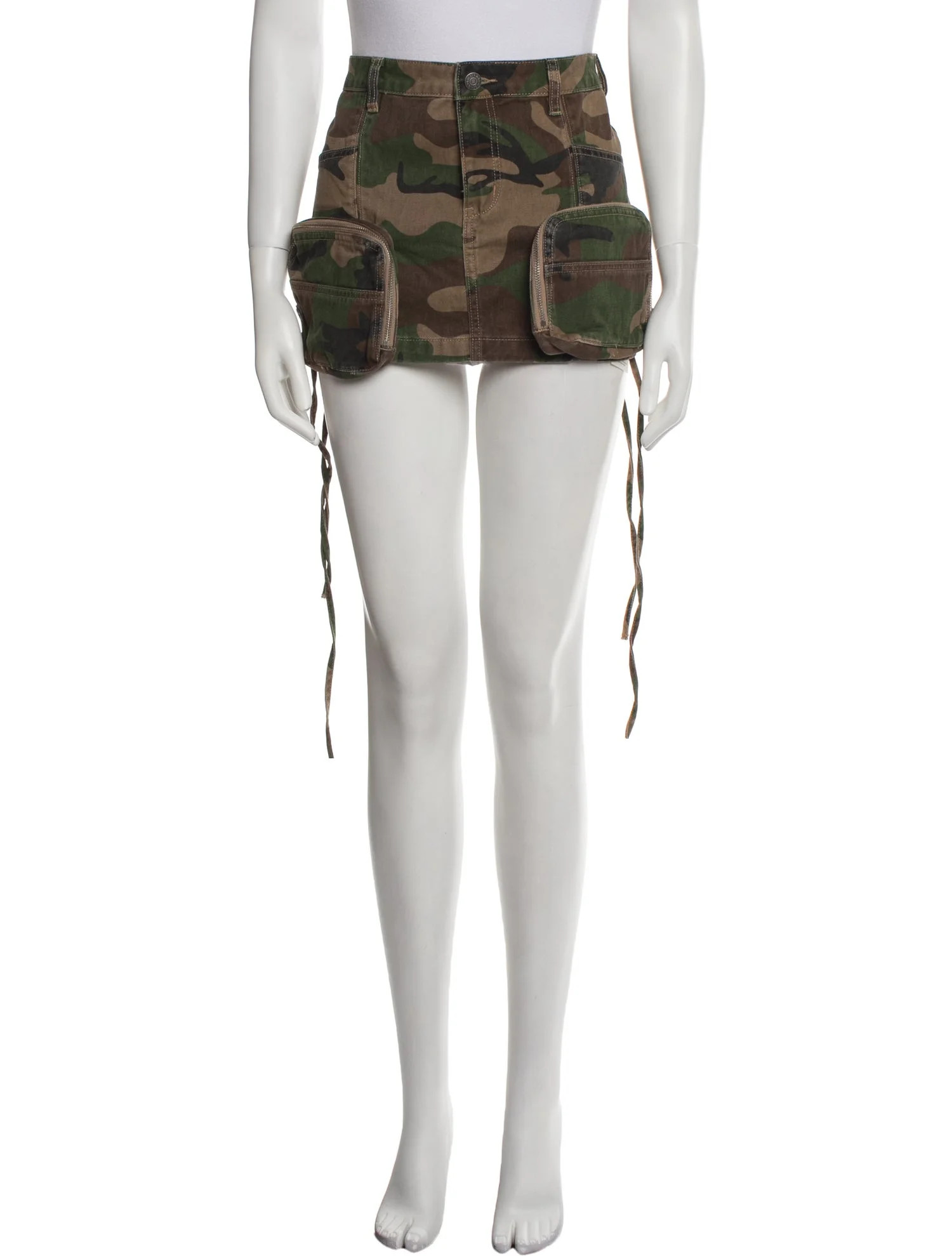 Camouflage Print Mini Skirt w/ Tags | The RealReal