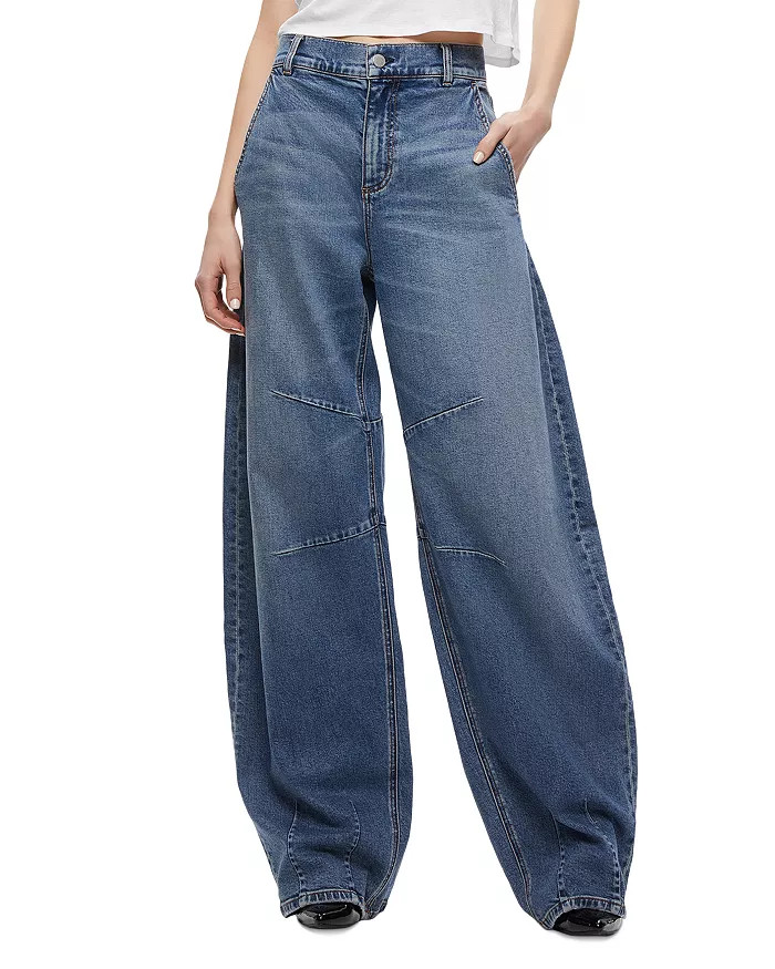 Parker Balloon Leg Jeans in Avery Blue | Bloomingdale's (US)