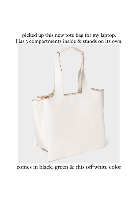 This tote bag is so chic & durable. Makes a perfect work/laptop bag 💼 

#LTKtravel #LTKfindsunder50 #LTKworkwear