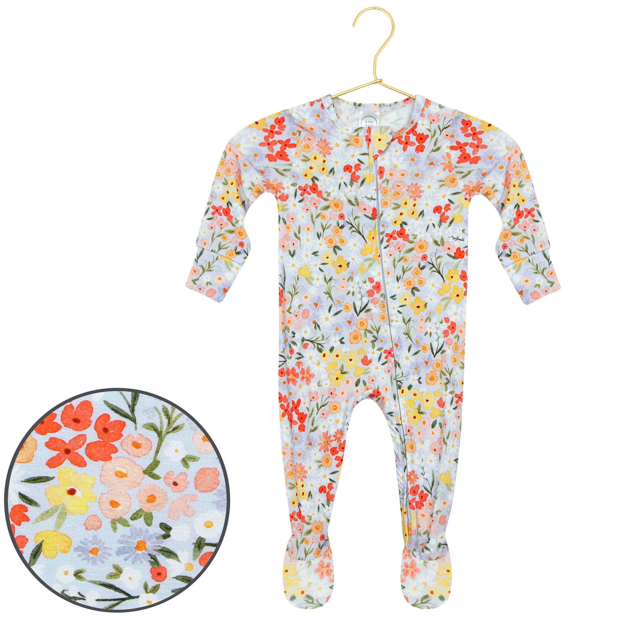 Hadley Zipper Footies | Lou Lou & Company