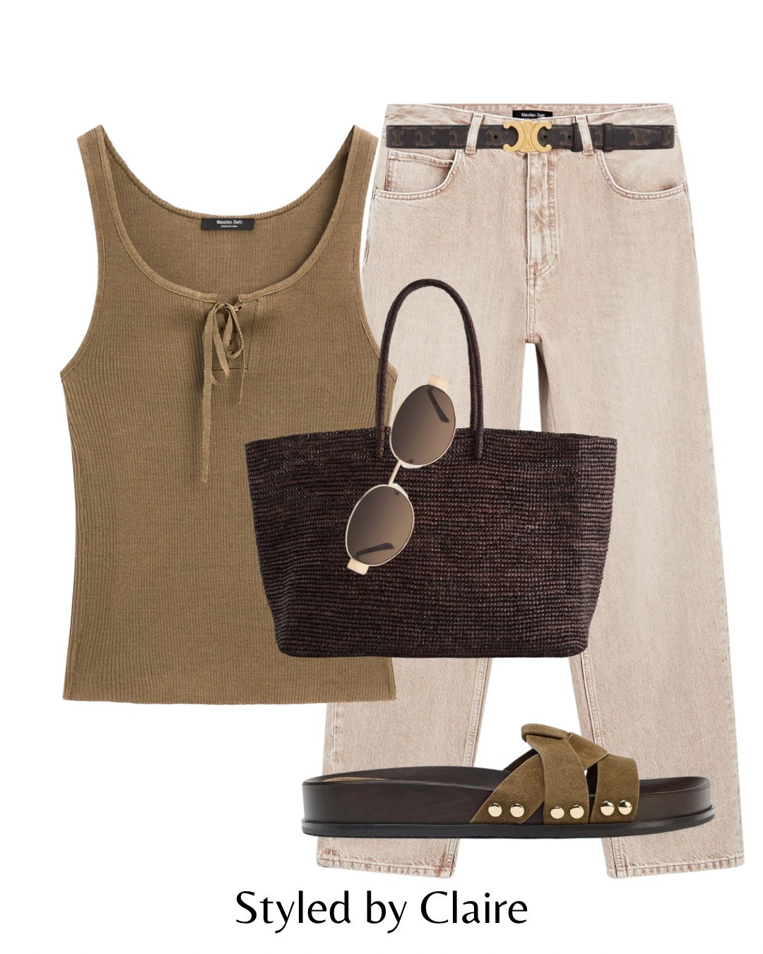 Massimo dutti best of the 40% off sale🙋🏽‍♀️
Tags: knit top khaki tie elevated basic barrel jeans cream beige suede chunky sandals woven bag Zara cos dark brown Celine belt fashion summer inspo outfit ideas chic women’s style city break Parisian Dubai Paris Barcelona st tropez capsule wardrobe 

#LTKsummer #LTKstyletip