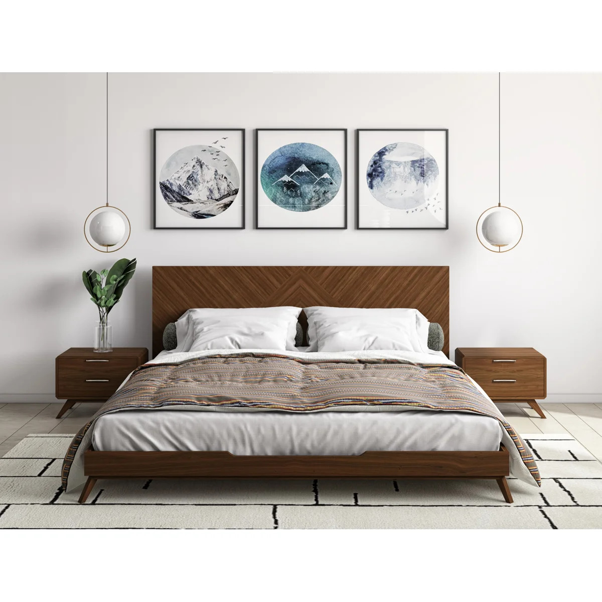 Aubreah Solid Wood Platform Bed | Wayfair North America