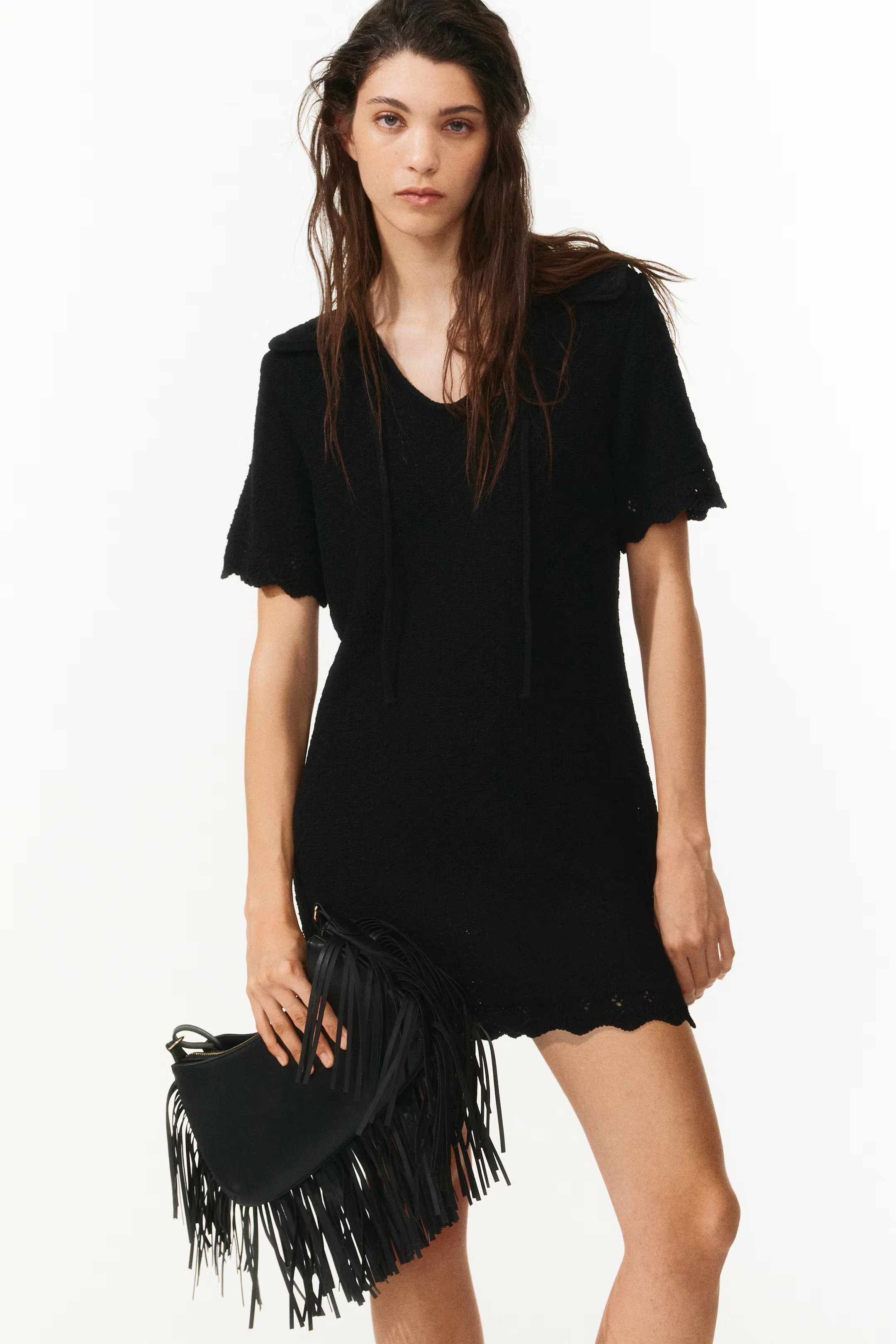Pointelle-Knit Dress | H&M (US, CA, MX)