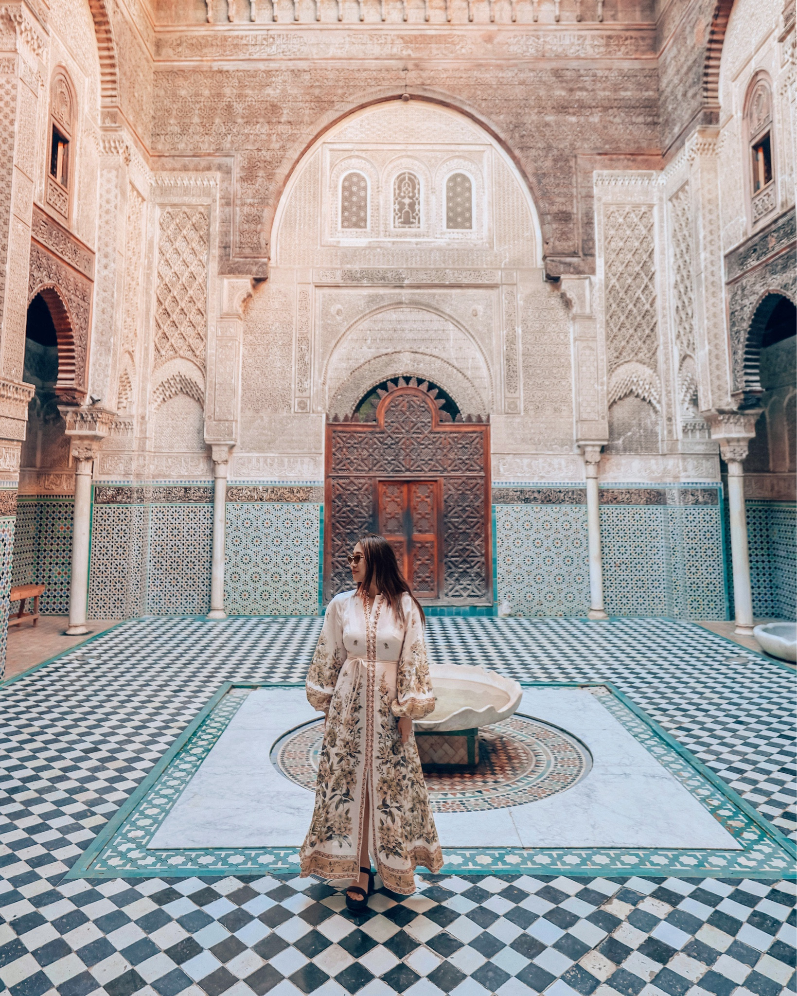 Sunglasses: Valentino
Dress: Zimmerman
Sandals: Ancient Greek Sandals
Bag: Loewe

Fès, Fez, Morocco, Morocco Style, Travel Style, Fashion Blogger

#LTKSeasonal #LTKootd #LTKTravel