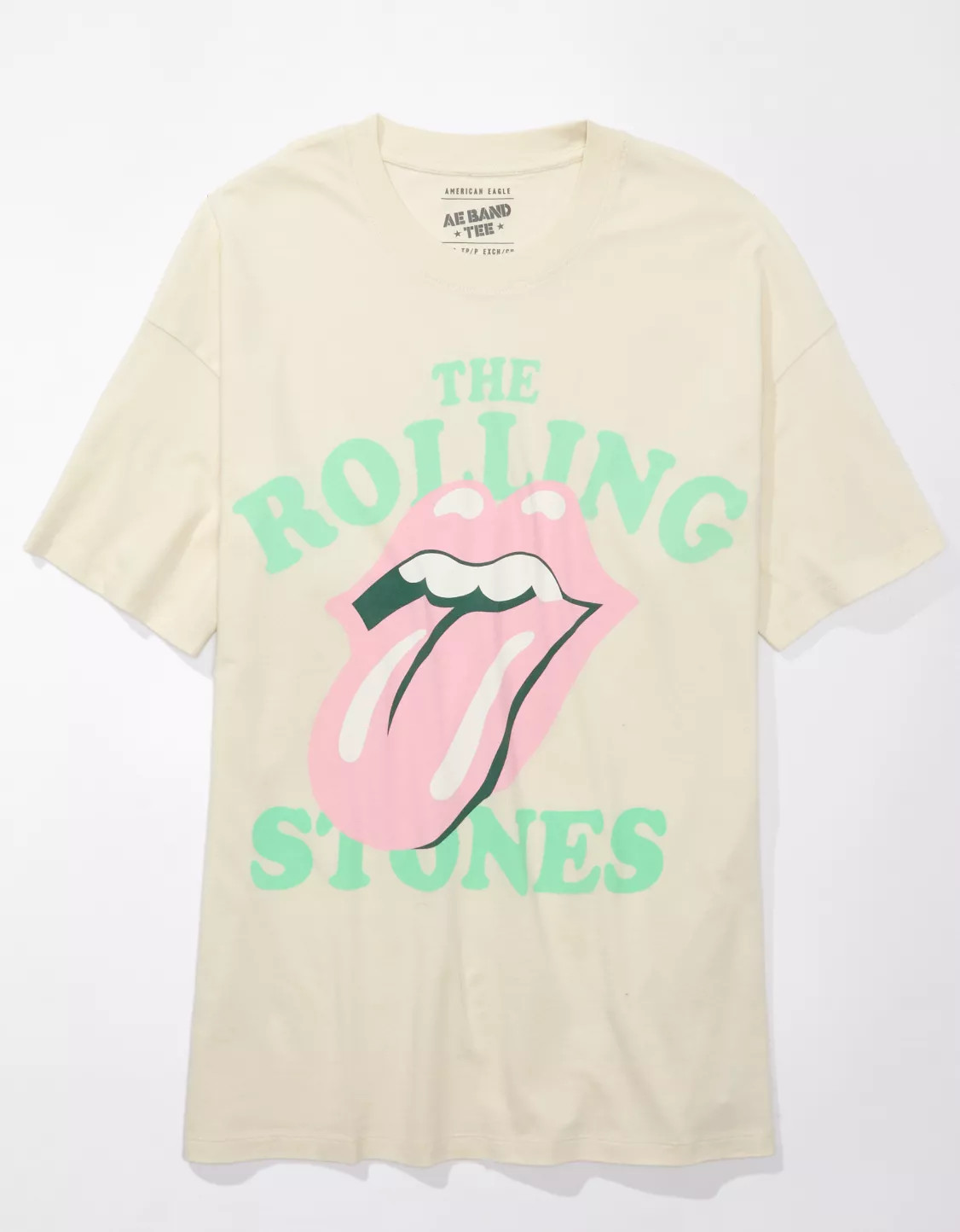 AE Oversized Rolling Stones Graphic Tee | American Eagle Outfitters (US & CA)