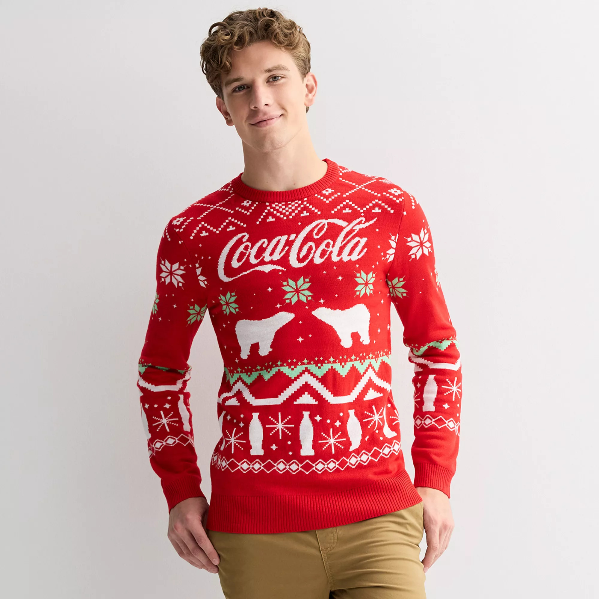 Men's Coca-Cola Christmas Sweater | Kohl's