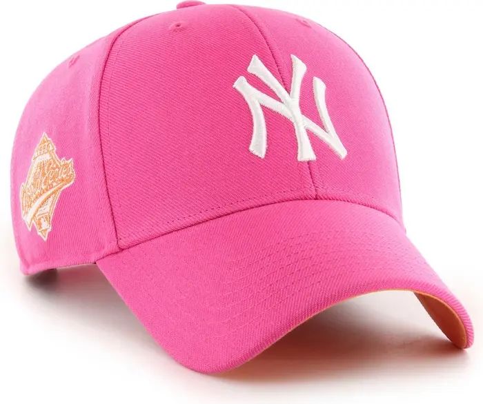 '47 Men's '47 Magenta New York Yankees 1996 World Series Mango Undervisor MVP Snapback Hat | Nord... | Nordstrom