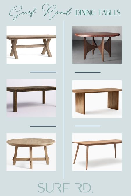 Our top dining tables 

#LTKhome