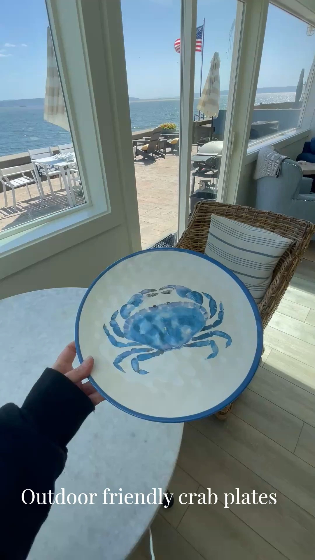 Outdoor friendly crab plates for coastal beach house style dining

#LTKdayinmylife #LTKHome #LTKSeasonal