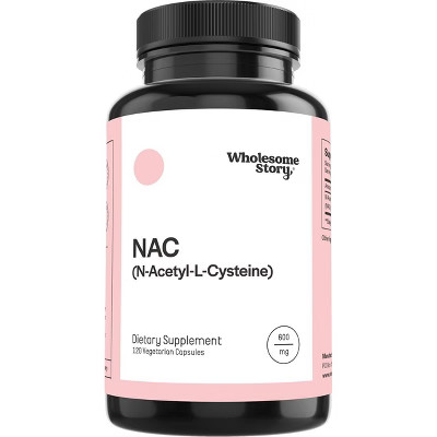 Wholesome Story NAC Supplement N-Acetyl Cysteine 600 mg, Antioxidant Supplement for Immune Health... | Target