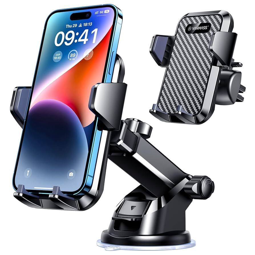 VANMASS \u301085+LBS Strongest Suction & Military-Grade 2025 Ultimate Car Phone Mount\u3010Patent... | Amazon (US)