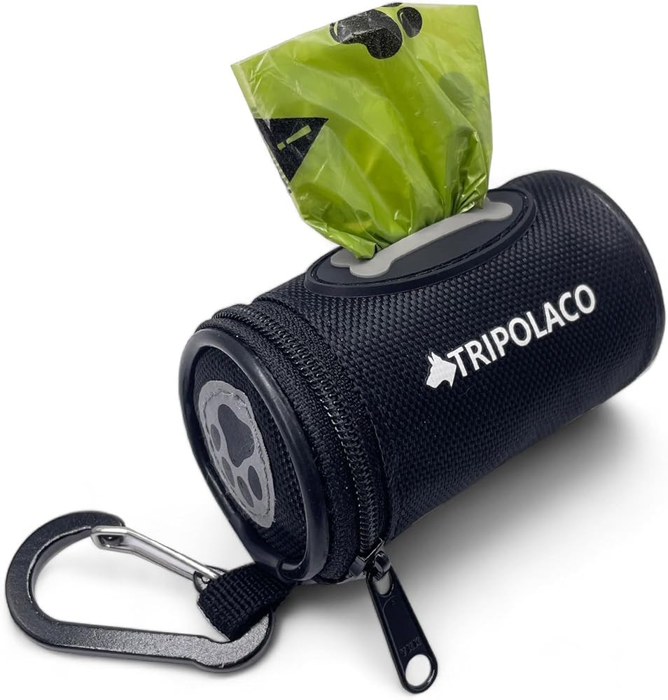 Dog Poop Bag Holder for Leash, Easy Release Doggie Poop Bag Dispenser, Fits Most Standard Poo Bag... | Amazon (US)