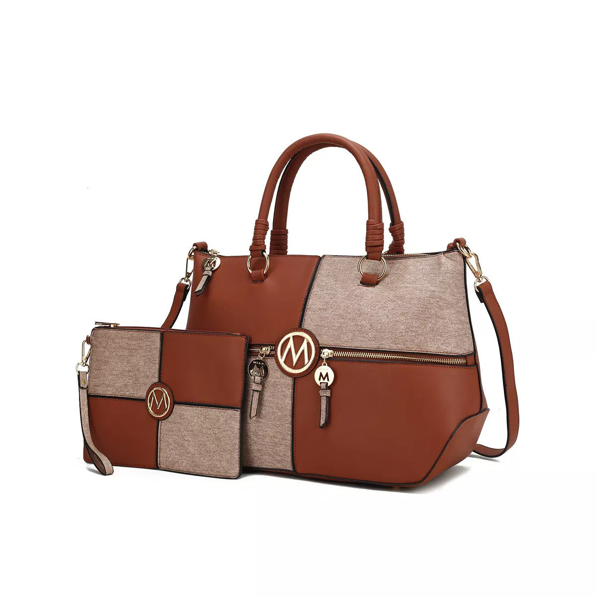 MKF Collection Maji Fashion Women’s Satchel Handbag with wristlet wallet by Mia K - Coganc | Target