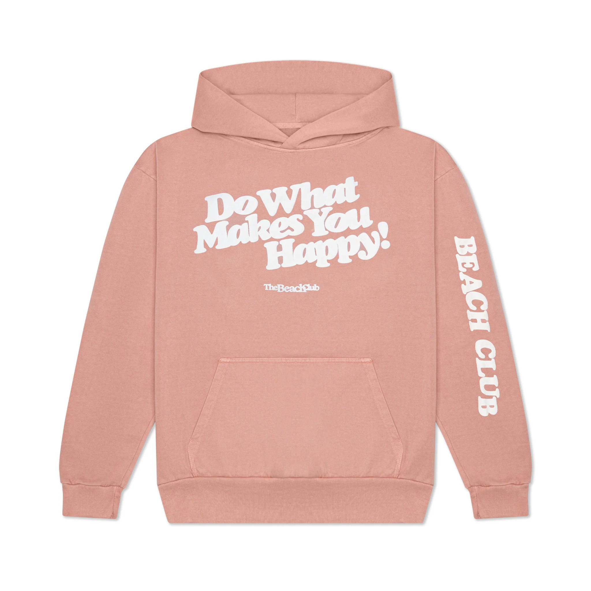 Happy Hoodie Large / Pastel Orange | The Beach Club Shop