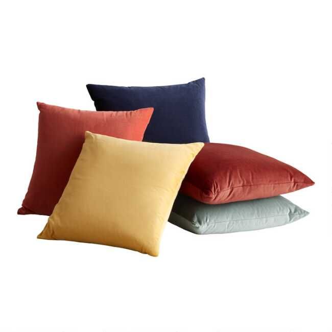 Velvet Throw Pillow | World Market