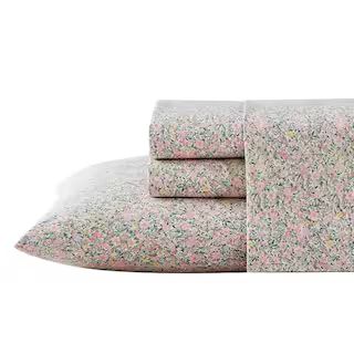 Loveston 3-Piece Pink Cotton Twin XL Sheet Set | The Home Depot