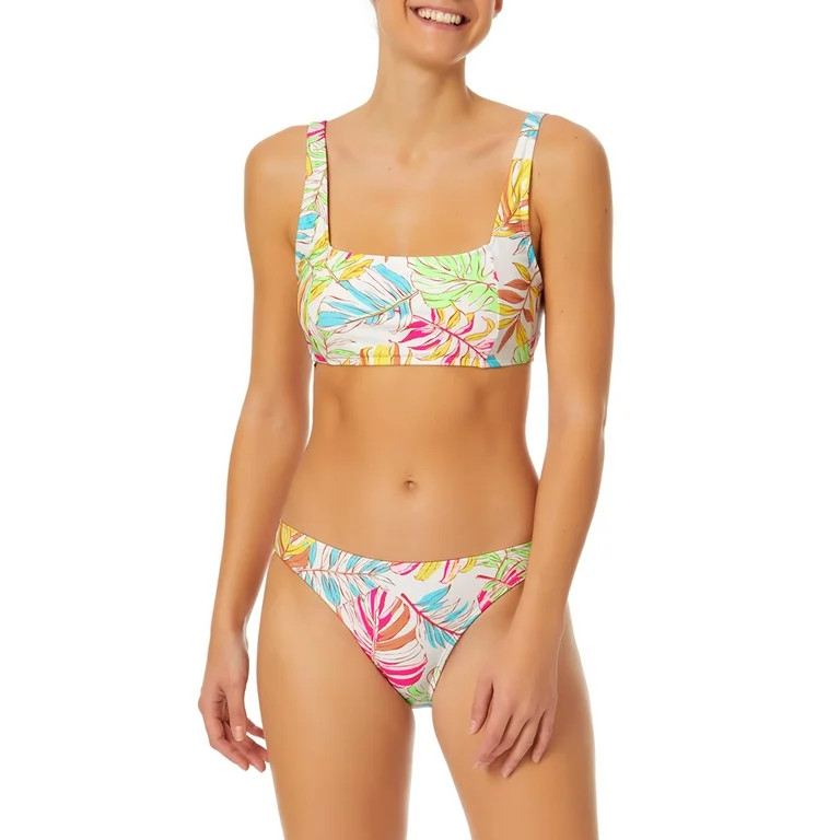 No Boundaries Junior's Tricot Print Mid Rise Bottom | Walmart (US)