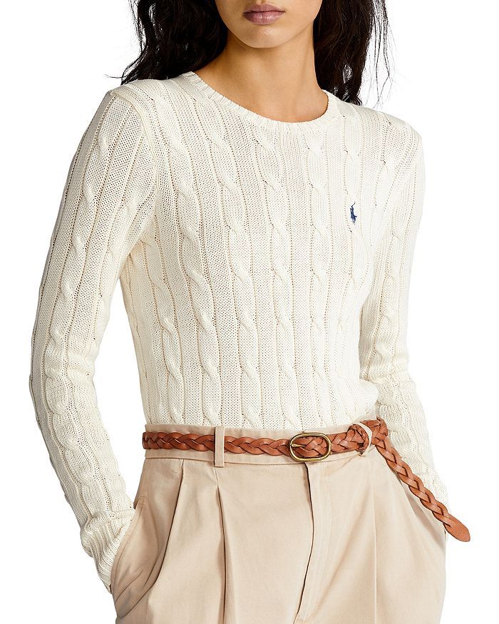 Ralph Lauren Cable Knit Sweater Back to Results -  Women - Bloomingdale's | Bloomingdale's (US)