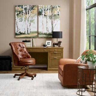 Landry Swivel Chair | Grandin Road