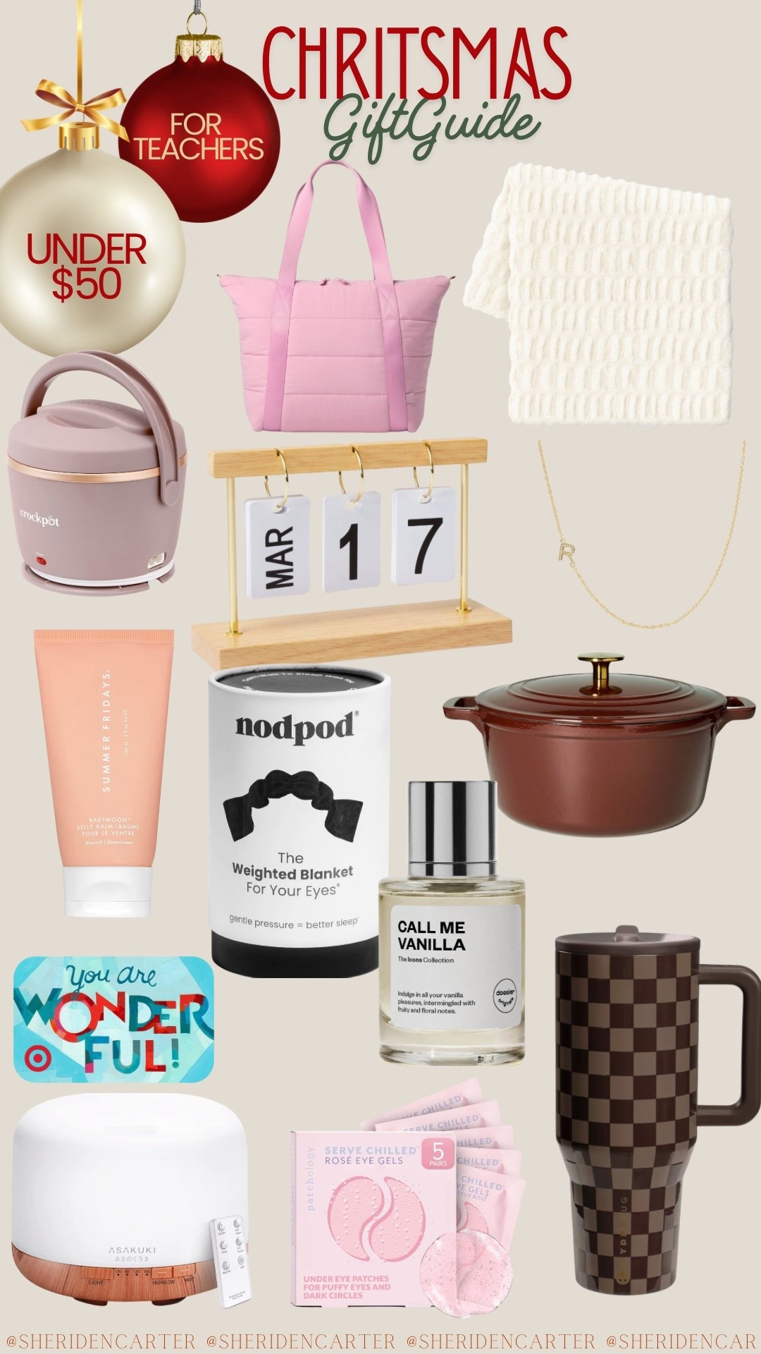 Gifts for teacher $50 and under! 

#LTKFindsUnder50 #LTKHoliday #LTKGiftGuide