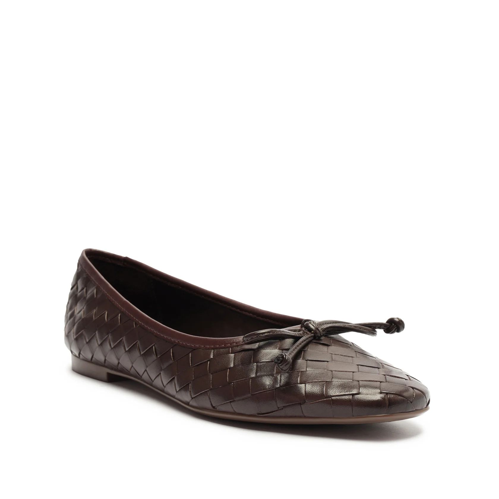 Arissa Woven Leather Flat | Schutz Shoes (US)