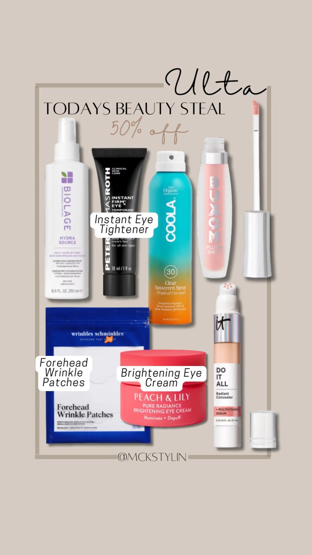 50% off today only!

#LTKdayinmylife #LTKSaleAlert #LTKselfcare