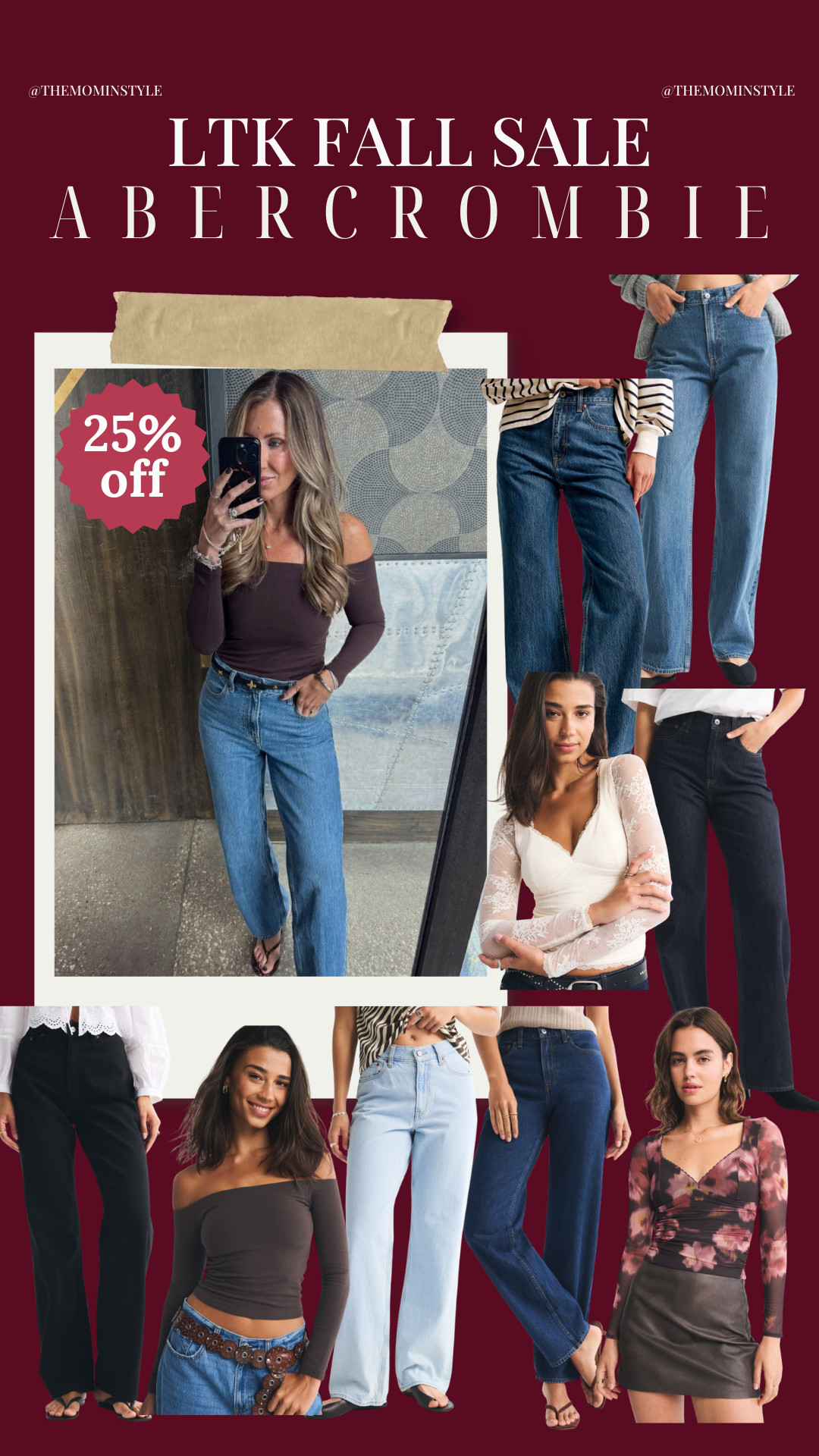 LTK Fall Sale Abercrombie 25% off, code in the LTK App 

 #LTKFallSale #LTKSaleAlert #LTKFindsUnder100