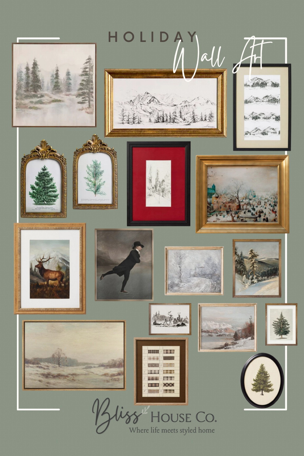 Holiday and winter season wall art!

#LTKHoliday #LTKHolidaySale #LTKhome