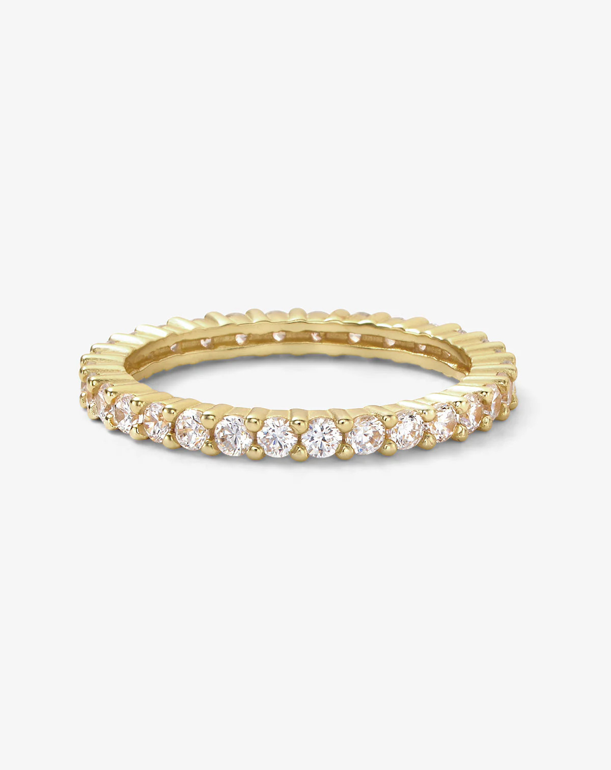 The Baby Heiress Ring - Gold|White Diamondettes - 6 | Melinda Maria Jewelry
