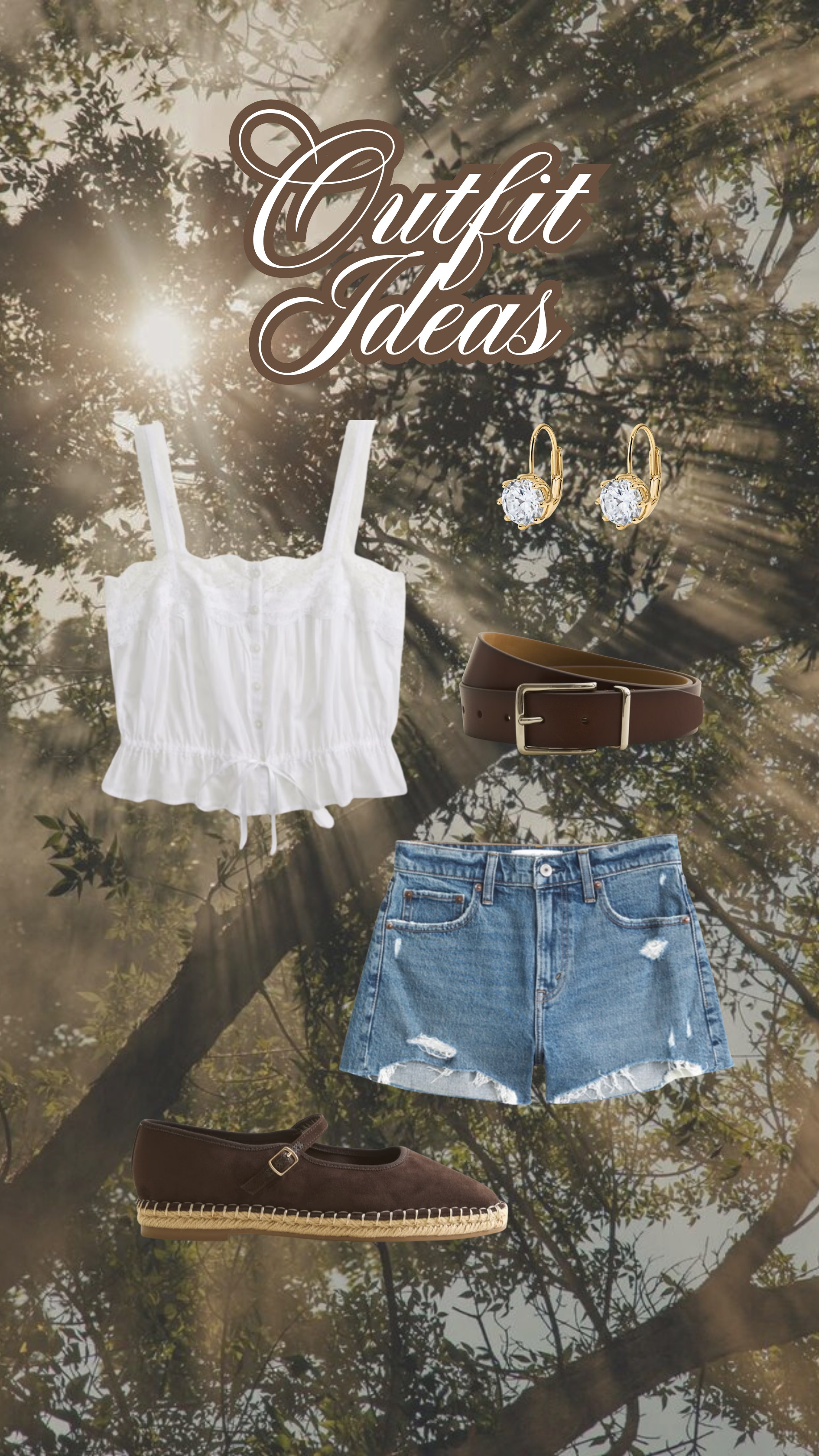 Love this little spring shorts outfit! last day to save at Abercrombie!

spring outfits, denim shorts, spring style, spring tops 

 #LTKSaleAlert