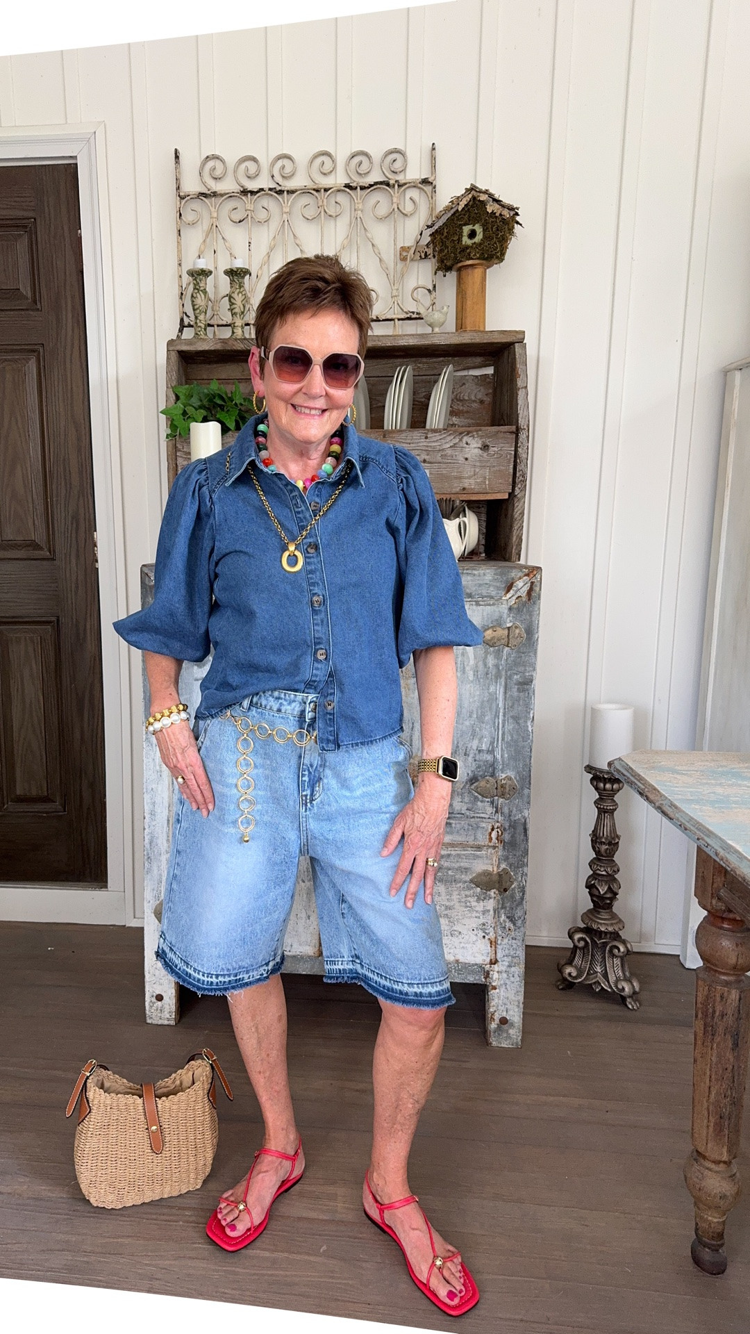 Budget friendly fashions from Amazon. These denim shorts are so comfortable I’m living in them this summer. Look stylish at any age.

#LTKOver40 #LTKMidsize