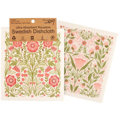 Primitives by Kathy Botanical Swedish Dishcloth Set | Target