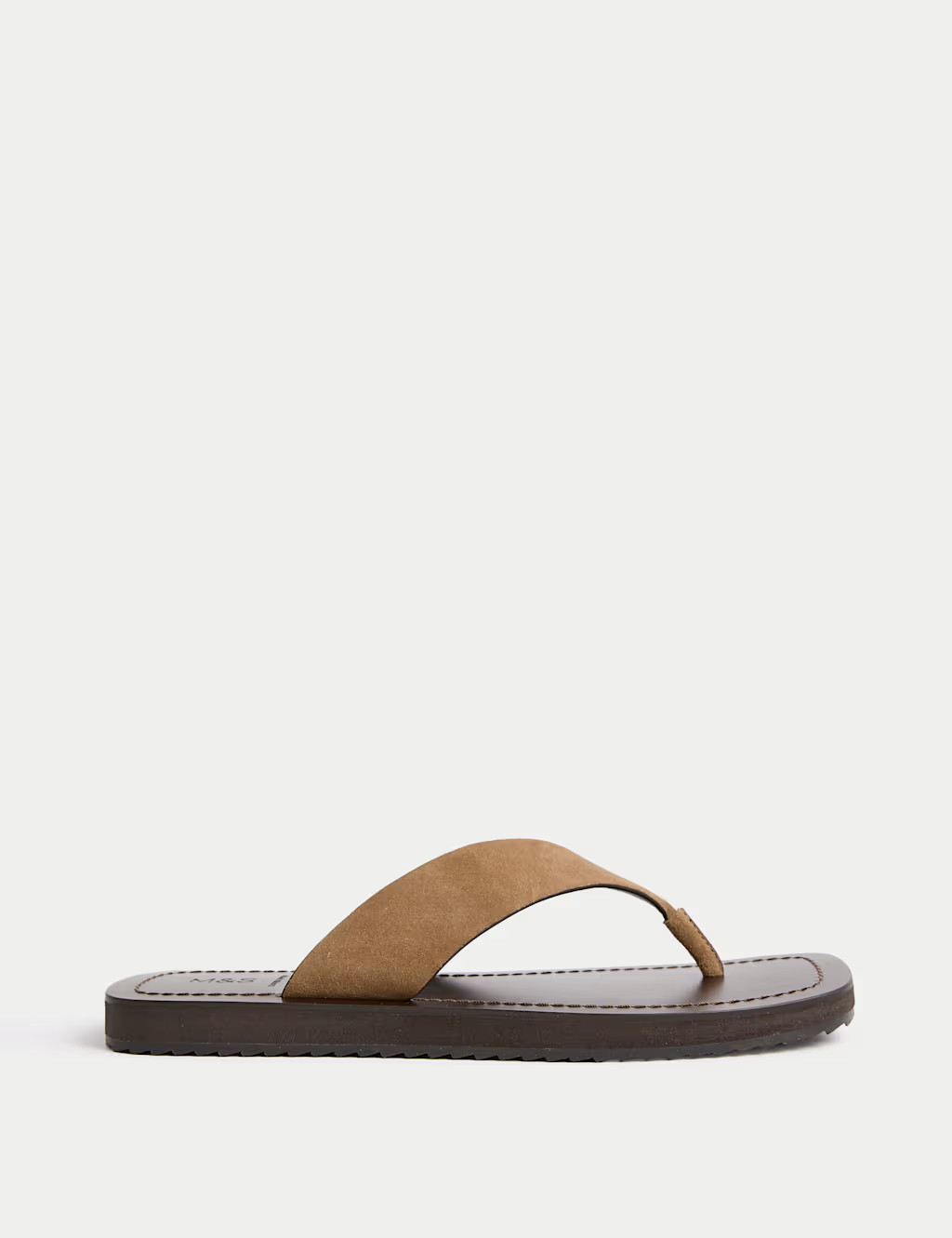 Suede Flat Square Toe Sandals | Marks & Spencer (UK)