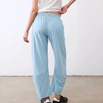 Songling Womens Barrel Pants Wide Leg High Waisted Ankle Business Work Pants Travel Casual Trouse... | Amazon (US)