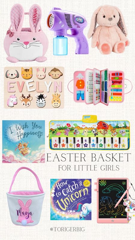 Easter basket for little girls 

#LTKFestival #LTKfindsunder50 #LTKSeasonal