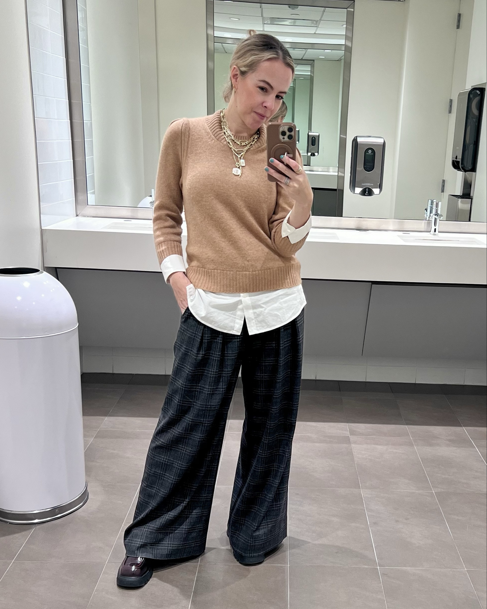 Brochu Walker later look knit and me+em pants? Yes, please!

Linked the most similar current style of my top (which is still perfect after a few years of wear)

#LTKPetite #LTKOver40