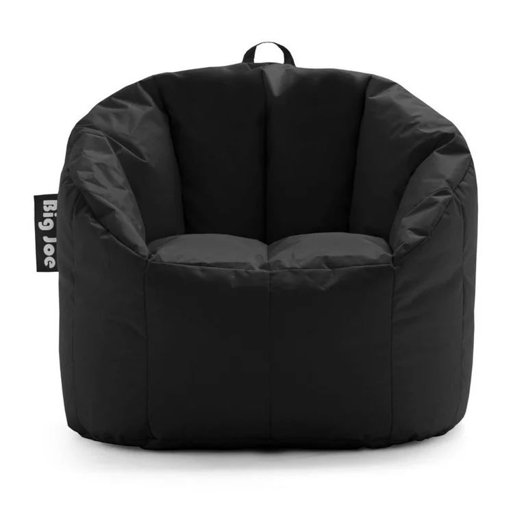 Big Joe Milano Bean Bag Chair, Smartmax 2.5ft, Black | Walmart (US)