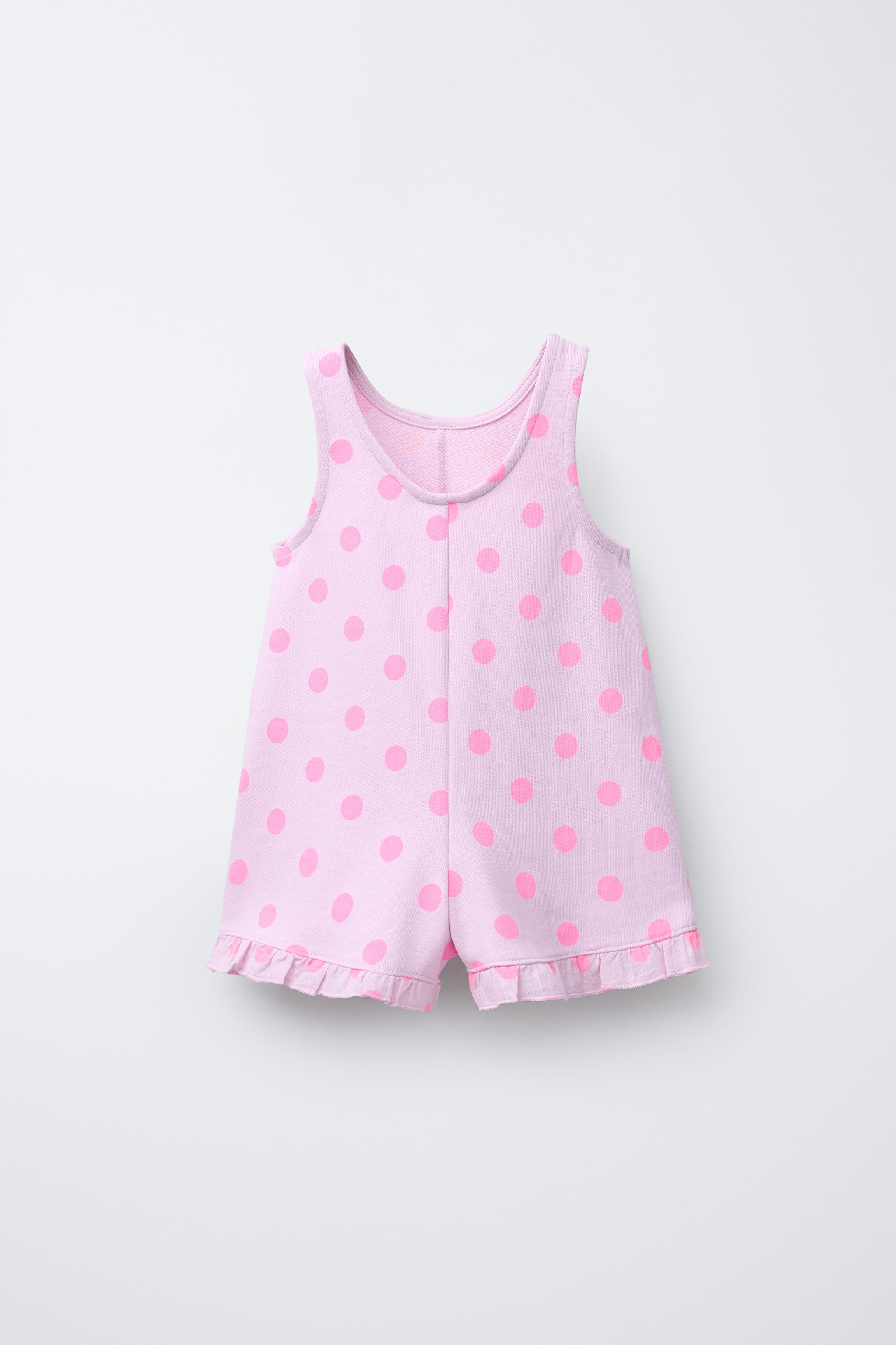 RUFFLED PRINT JUMPSUIT | Zara US