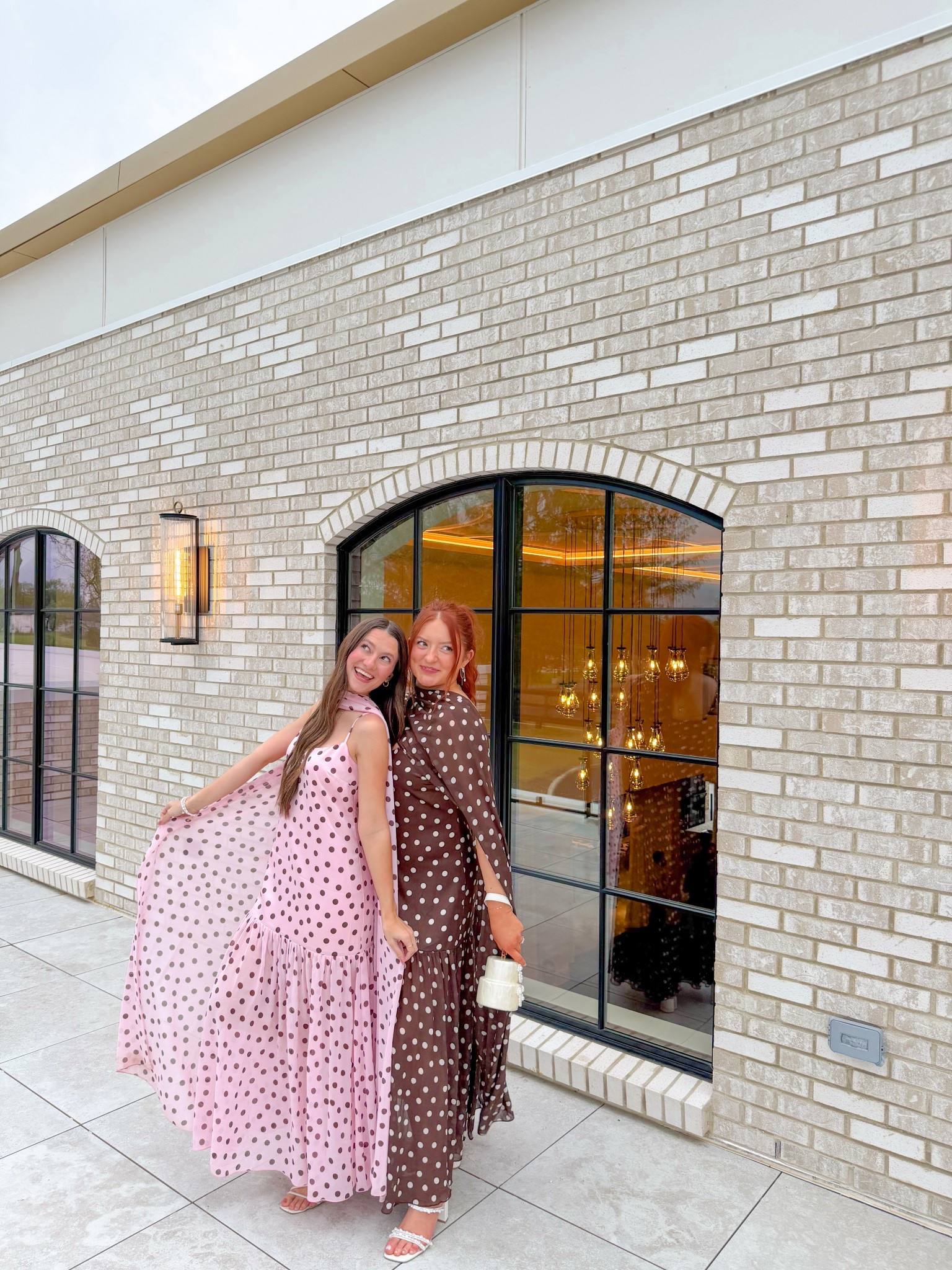 Cute matching bestie dresses! 