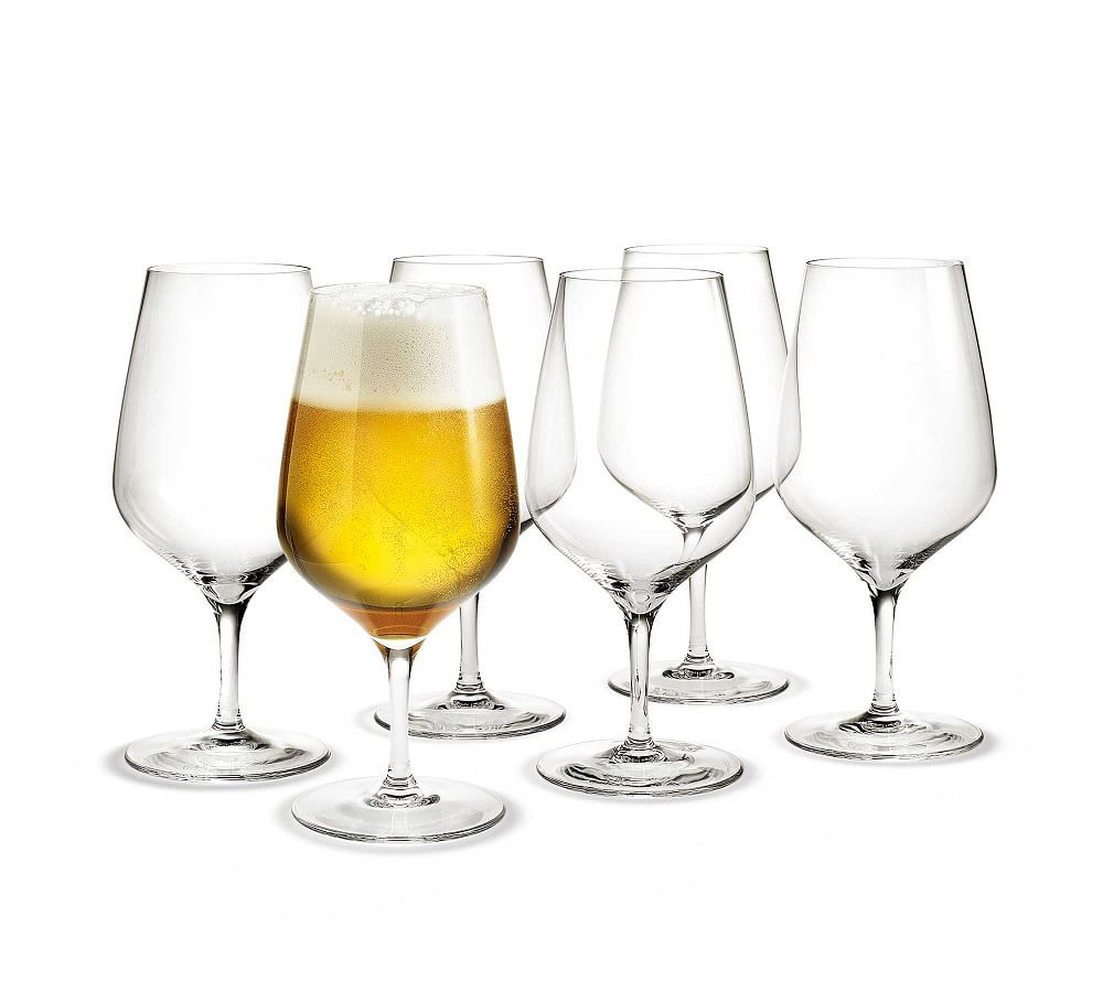 Holmegaard® Cabernet Beer Glasses - Set of 6 | Pottery Barn (US)