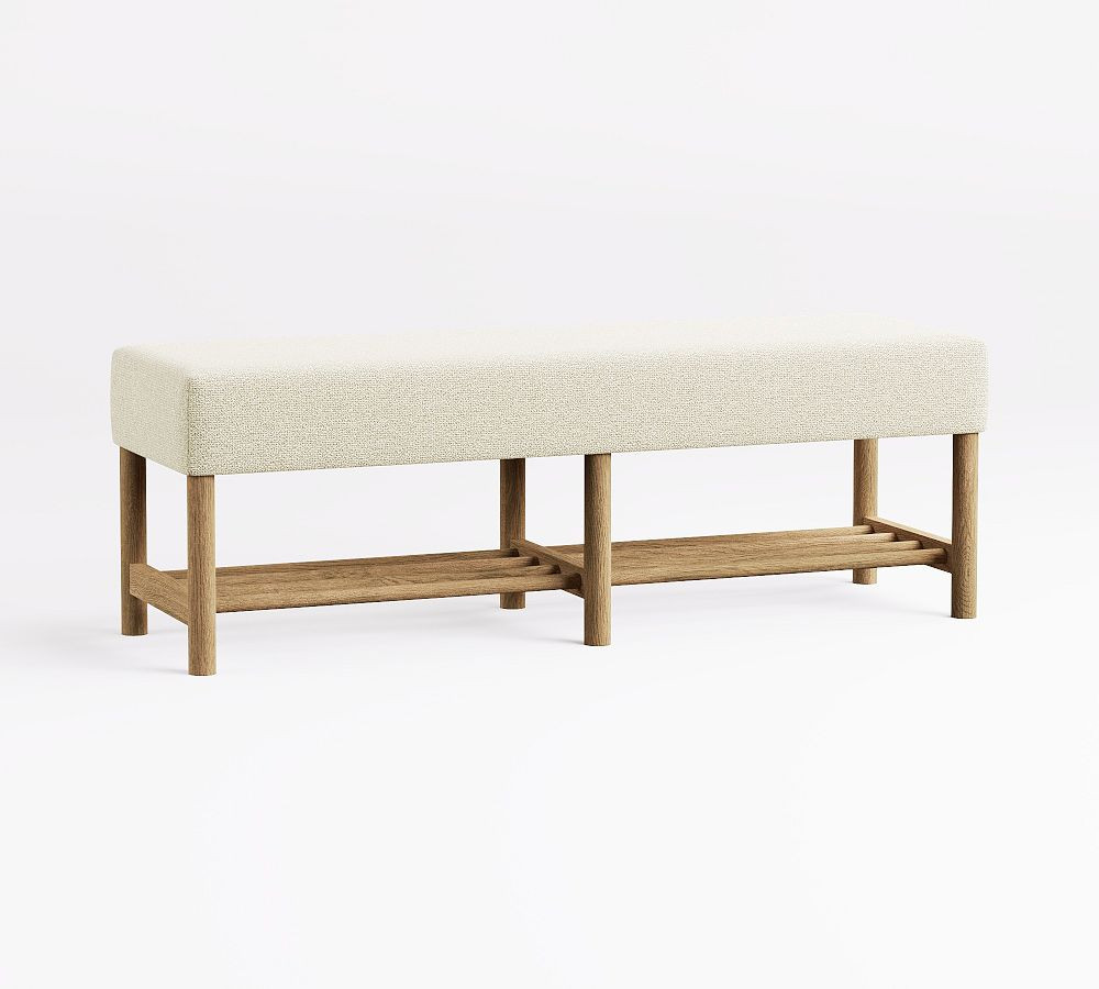 Clyde Upholstered Bench | Pottery Barn (US)